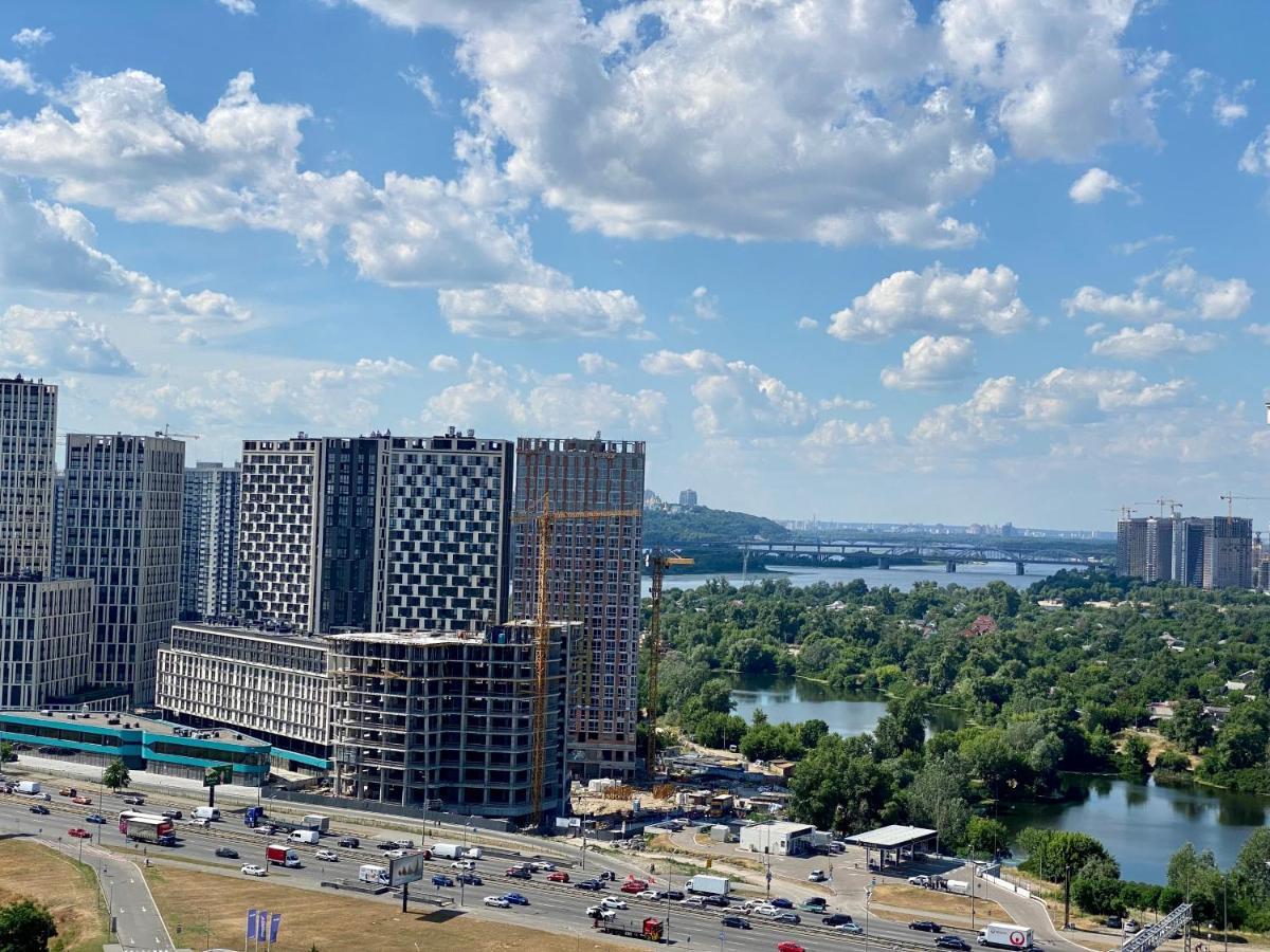 Apartments With Dnipro View Kiev Extérieur photo